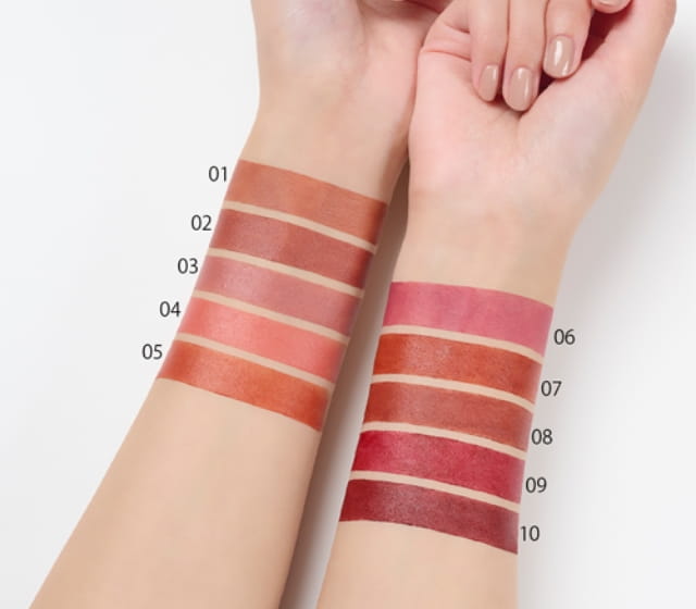 ベルベット フィット リップスティック アームスウォッチ