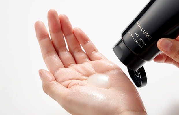 直径2cm 程度(一円玉大)のヴィアルム ザ ウォッシュ