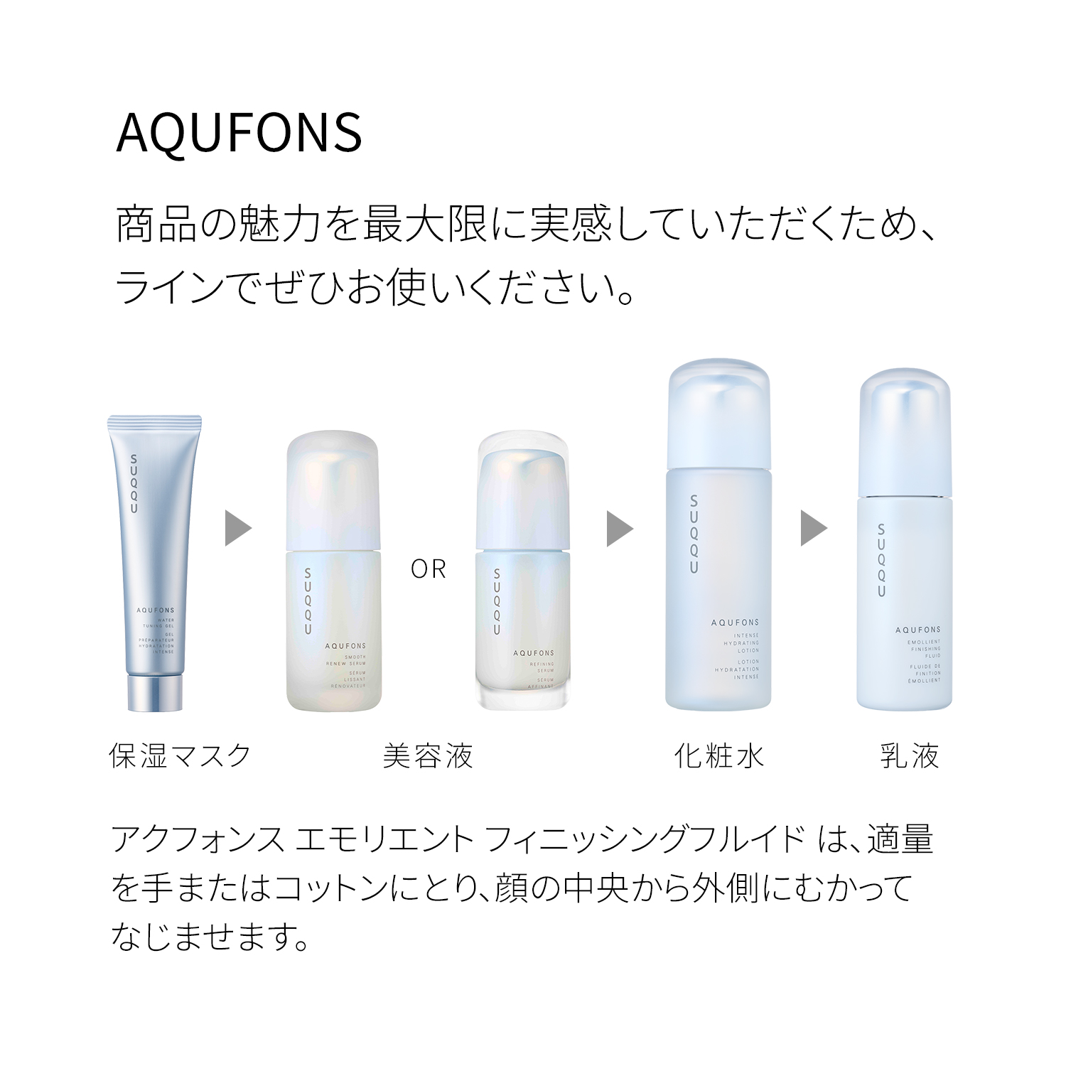 AQUFONS EMOLLIENT FINISHING FLUID image 2 of 4